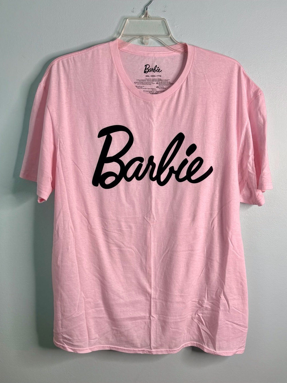 Barbie Pink Graphic T-Shirt – XXL – NWOT